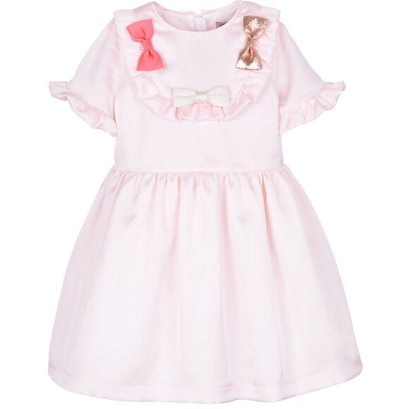 NWT Hucklebones Silk Bow Dress - 2Y - Picture 1 of 6